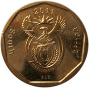 50 Cents South Africa obverse image