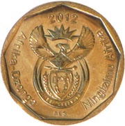 50 Cents Afrika-Dzonga - Ningizimu Afrika obverse image