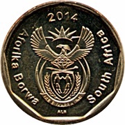 50 Cents Aforika Borwa - South Africa obverse image