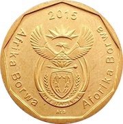 50 Cents Afrika Borwa - Aforika Borwa obverse image