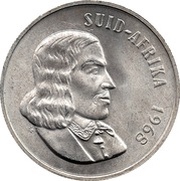 1 Rand Afrikaans Legend - SUID AFRIKA obverse image