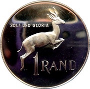 1 Rand SUID AFRIKA - SOUTH AFRICA, South Africa, 1970-1990 reverse image