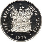 1 Rand Anniversary of Pretoria Mint obverse image