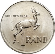 1 Rand Nicolaas J. Diederichs, South Africa, 1979 reverse image