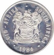 1 Rand Johannesburg Centenary obverse image