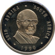 1 Rand Pieter W. Botha obverse image
