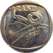 1 Rand World Summit, South Africa, 2002 reverse image