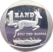1 Rand Suid-Afrika - Afrika Borwa, South Africa, 2002-2014 reverse image