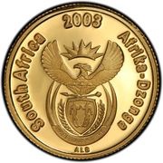 1 Rand - ⅒ Ounce Dzonga obverse image