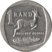 1 Rand uMzantsi Afrika - Suid-Afrika, South Africa, 2003-2015 reverse image