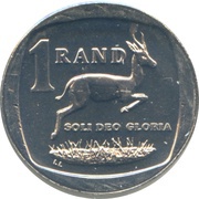 1 Rand iSewula Afrika - iNingizimu Afrika, South Africa, 2005-2017 reverse image