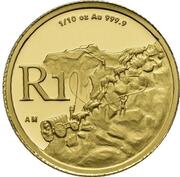 1 Rand The Afrikaner Nation reverse image