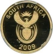 1 Rand - ⅒ Ounce FIFA World Cup, 2010 obverse image