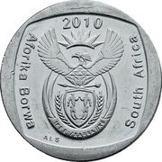 1 Rand Aforika Borwa - South Africa obverse image
