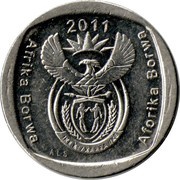 1 Rand Afrika Borwa - Aforika Borwa obverse image