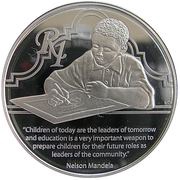1 Rand Life of a Legend: Early Years, South Africa, 2014 reverse image