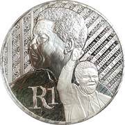 1 Rand Life of a Legend: In Prison on Robben Island, South Africa, 2018 reverse image