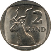2 Rand SUID-AFRIKA - SOUTH AFRICA reverse image
