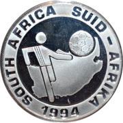 2 Rand World Cup Soccer obverse image