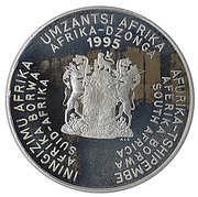 2 Rand Rugby World Cup obverse image