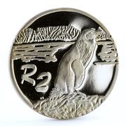2 Rand African Penguin, South Africa, 1998 reverse image