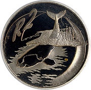 2 Rand Southern Right Whale, South Africa, 2002 reverse image