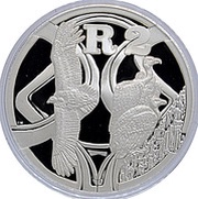 2 Rand Vultures, South Africa, 2005 reverse image
