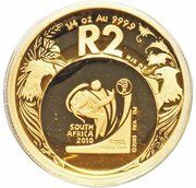 2 Rand World Cup Soccer, South Africa, 2006 reverse image
