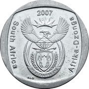 2 Rand South Africa - Afrika-Dzonga obverse image