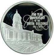 2 Rand - 100 Year Anniversary of the Union Buildings, South Africa, 2013 reverse image