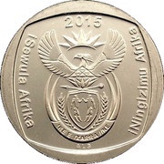 2 Rand Isewula Afrika - iNingizimu Afrika obverse image