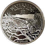 2 Rand Waterberg Biosphere Reserve - Cape Griffon, South Africa, 2018 reverse image