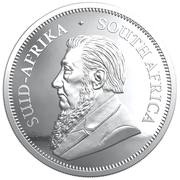 2 oz Silver Krugerrand - 2 Rand obverse image