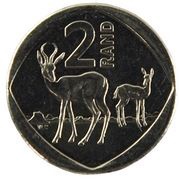 2 Rand, South Africa, 2023 reverse image