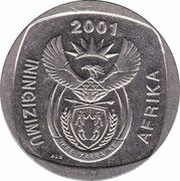 5 Rand ININGIZIMU AFRIKA obverse image