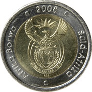 5 Rand Afrika Borwa - Suid-Afrika obverse image