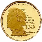 5 Rand Nadine Gordimer, South Africa, 2010 reverse image