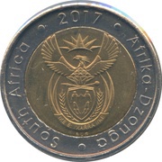 5 Rand Order of Companions of O.R. Tambo obverse image