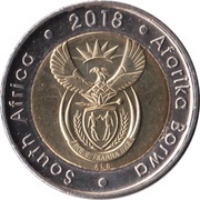 5 Rand Nelson Mandela Centenary obverse image