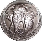 5 Rand The Big Five Series I - African Elephant obverse image