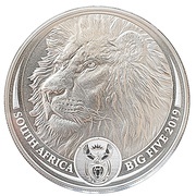 5 Rand The Big Five Series I - Lion obverse image