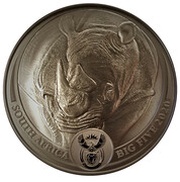 5 Rand The Big Five Series I - Rhino obverse image