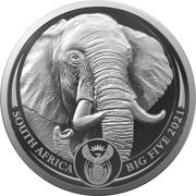 5 Rand The Big Five Series II - African Elephant obverse image