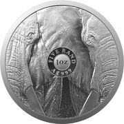 5 Rand The Big Five Series II - African Elephant, South Africa, 2021 reverse image