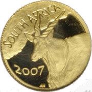 10 Rand - ⅒ Ounce Natura - Eland obverse image