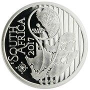 10 Rand Blue Crane - colourized obverse image
