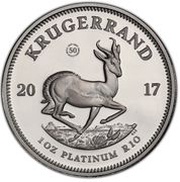 10 Rand 50th Anniversary of the Krugerrand reverse image