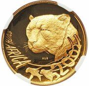 20 Rand - ¼ Ounce Natura - Cheetah obverse image