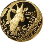20 Rand - ¼ Ounce Natura - Giraffe obverse image