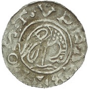 Denar - Sobeslaus Slavník, Bohemia, 985-995 reverse image